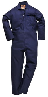 Picture of Portwest - Navy Blue CE Safe-Welder Coverall - PW-C030NAR