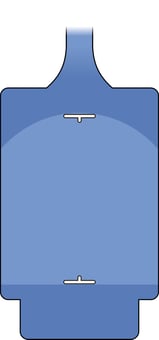 Picture of AssetTag Flex - Blue - Blank - Packof 10 - [CI-TGF-B10]