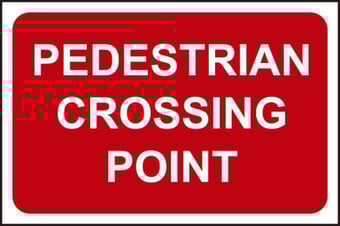 Picture of Spectrum Pedestrian Crossing Point - RPVC 600 x 400mm - [SCXO-CI-13980]