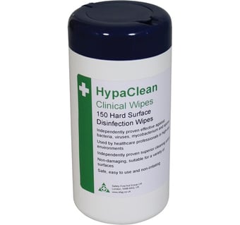 picture of HypaClean Hard Surface Disinfection Wipes - Tube of 150 Wipes - [SA-D5020]