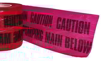 picture of ProSolve Detectable Underground Tape - Sewer Pumping Main - 150mm x 100m - [PV-SEWERPUMP/DET]