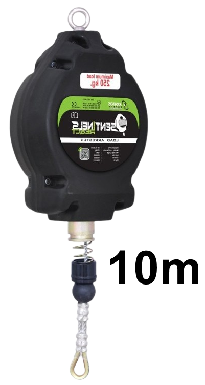 Kratos Load Arrester Block With Galvanized Steel 10m Wire Rope - Max. 250kg - [KR-LA1025010]