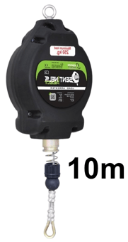 picture of Kratos Load Arrester Block With Galvanized Steel 10m Wire Rope - Max. 250kg - [KR-LA1025010]