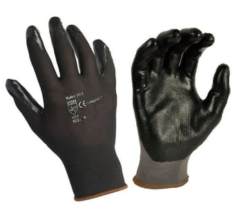 picture of Amazing Value Supreme TTF Black Nitrile Palm General Safety Gloves - HT-103B