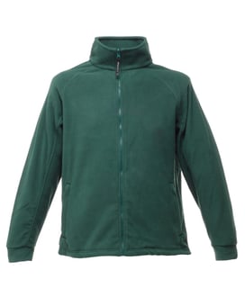 Picture of Regatta Thor III Bottle Green Fleece Jacket - Fleece Cuffs - BT-TRF532-BGRN