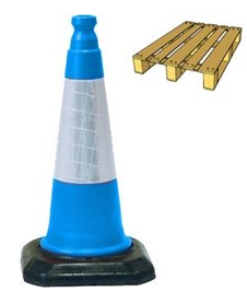 picture of Traffic Management - Blue Cones