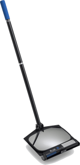 Picture of Wheeled Under Vehicle Search Mirror with Light - Large 12" x 8" Convex Mirror - 95cm Arm - [EN-UVSMSSC001] - (NS-01-SEP)