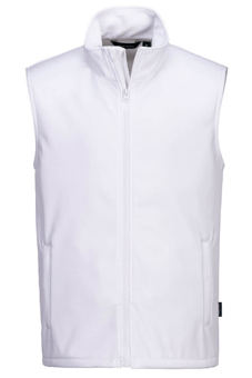 picture of Portwest TK22 Print and Promo Softshell Gilet 2L White - PW-TK22WHR