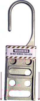 Picture of Spectrum Die Cast Steel Lockout Hasp - With drop down opening system - SCXO-CI-LOK163