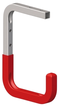 picture of Alfer Steel Galvanised Wall & Ceiling Hook - 150 x 255 x 155mm Red - [PV-02976]