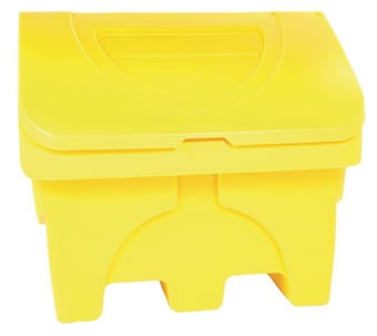 picture of 130 Litre Slimline Grit Bin With Hinged Lid - Staple Lock - [SL-JGB1]