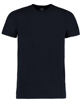 picture of Kustom Kit Fashion Fit Superwash® 60° Navy Blue Tee -  BT-KK504-NAV