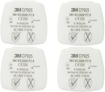 picture of 3M - Secure Click Particulate Filters D7925 - P2 R - Pack of 4 - [3M-D7925]