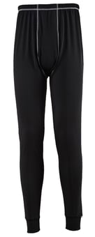 picture of Base Pro Antibacterial Legging - Silver Ion Treatment - Black - PW-B151BKR