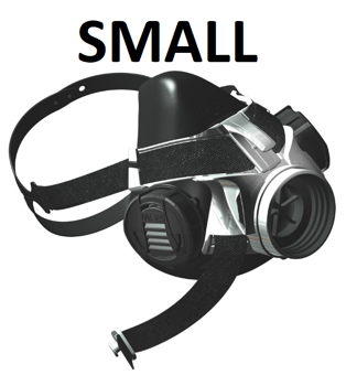 picture of MSA - Advantage 410 - Half-Mask Respirator - RD40 - Small - [MS-10102276]