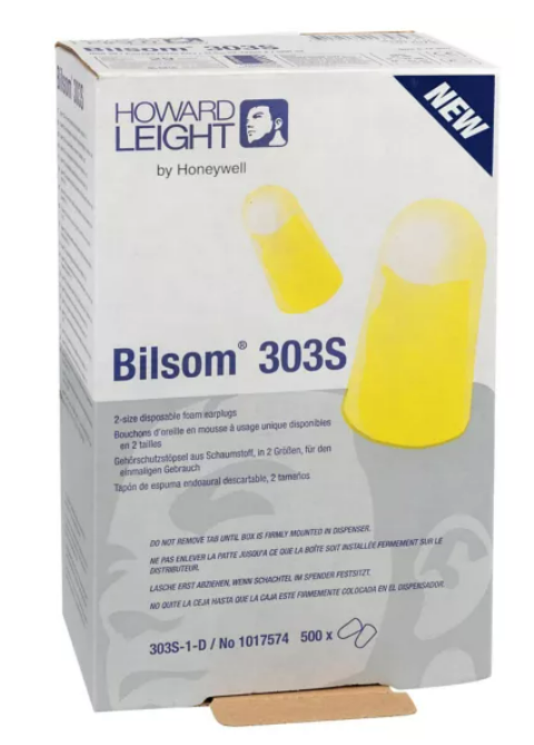 Howard Leight BILSOM 303 Small Earplugs Dispenser Refill - 500 Pair - [HW-1017574]