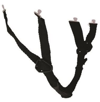 Picture of Centurion Secure Plus 4point Polyester Black Chinstrap - [CE-S30LY]