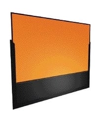 picture of Black Frame Holder for Hazchem Tanker Plate - 400x300mm - [AS-HZ3A] 