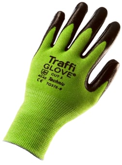 picture of TraffiGlove Technic with Rugged Nitrile Coating to the Palm Area - TS-TG575 - (DISC-W)