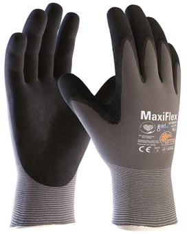 picture of MaxiFlex Ultimate Nitrile Gloves With AD-APT - ATG-42-874
