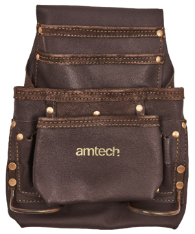 Picture of Amtech 4 Pocket Heavy Duty Leather Tool Belt - [DK-N0860]