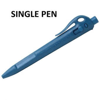 picture of Detectable Retractable Elephant Pen With Standard Ink - Blue Ink - Single - [DT-104-I01-C11-PA01]