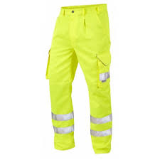 picture of Hi Vis Yellow Trousers