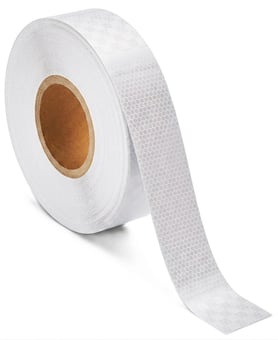 Picture of Heskins H6612W Microprismatic Tape - 200mm x 45.7m - White - [HE-H6612W]