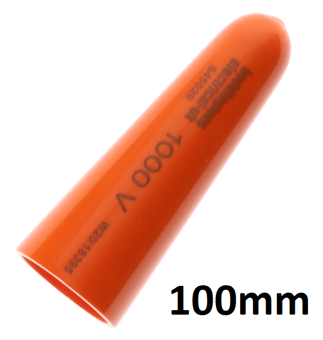 picture of Boddingtons Electrical Insulated Cable Push-On Shrouds 10mm x 100mm - [BD-645010]