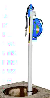 Picture of Tractel Tracrod Mobile Anchor System c/w Base Mount & 30R Blocfor - [TRC-207128-207118-81502] - (LP)