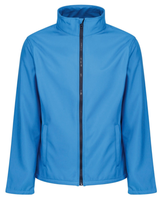 picture of Regatta Men's Eco Ablaze Softshell Jacket - French Blue/Navy - BT-TRA728-FRBNVY