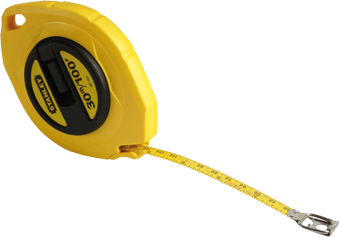 Picture of Stanley Tools - Closed Case Steel Long Tape 30m/100ft (Width 9.5mm) - [TB-STA034107]