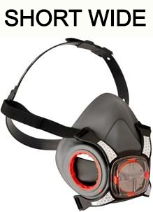 picture of JSP Force 8 Maximask - Short Wide - Without Filter Cartridges - [JS-BHG002-0L5-000]