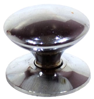 picture of Victorian Cupboard Knobs - Chrome Plated - 38mm Dia. - [CI-VBC13L]