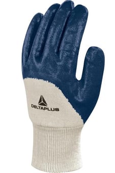 picture of Delta Plus NI150 - Knitted Wrist Nitrile Glove - Pair - LH-NI150
