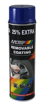 picture of Motip Sprayplast Removable Coating - Blue Glossy 500ml - [SAX-M04308]