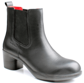 picture of S3 - SRC ESD - Lavoro CYNDI Black Ladies Safety Boots - Steel Toecap - LA-CYNDI - (DISC-R)