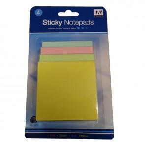 picture of Pack of 4 - Multi-Coloured Sticky Notepads - [PD-T5927]