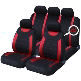 Picture of Sakura Carnaby Seat Covers - Red - [SAX-SS5293]