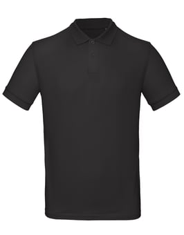 picture of B&C Men's Organic Inspire Polo - Black - BT-PM430-BLK