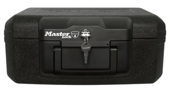 picture of Master Lock Black Fire Resistant Chest - [MA-L1200]