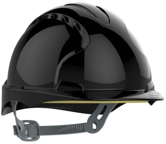 Picture of Jsp EVO3 Safety Helmet Slip Ratchet Vented Black - [JS-AJF160-001-100]