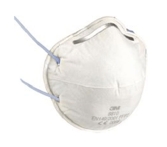 Picture of 3M - 8810 P2 CUP-SHAPED Dust/Mist Respirator Mask - Box of 20 -  [3M-8810] - (HY)