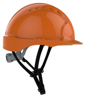 Picture of EVO3 Linesman Orange Micro Peak Slip Ratchet Safety Helmet - [JS-AJG250-000-800]