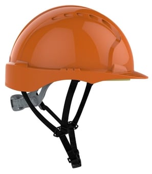 Picture of EVO3 Linesman Orange Micro Peak Slip Ratchet Safety Helmet - [JS-AJG250-000-800] - (DISC-W) 