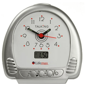 picture of Lifemax Talking Alarm Clock - [LM-965.1]