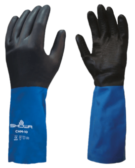 picture of Showa CHM Latex/Neoprene Coated Gloves - GL-BSTCHMS