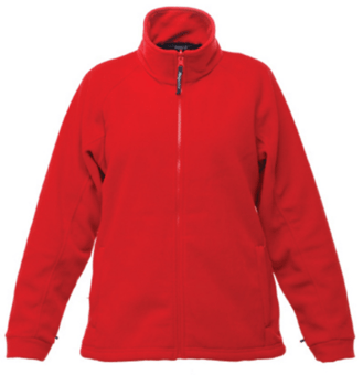 picture of Regatta Thor III Women's Interactive Fleece Jacket - Classic Red - BT-TRF541-CSR