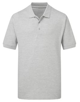 Picture of UCC Heavyweight Pique Polo Shirt - Heather Grey - BT-UCC004-HGR