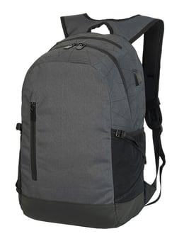 picture of Shugon Leipzig Laptop Backpack - Dark Grey/Black - [BT-SH5816-DG/B]